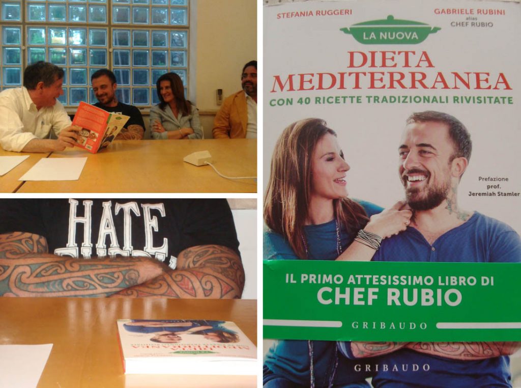 presentazione libro di Chef Rubio a Roma - 11 Maggio
